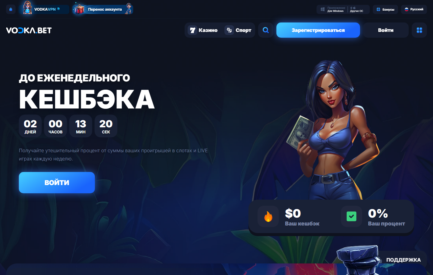 Vodka Casino Bonuses